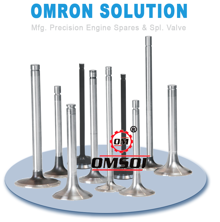 Omron Sulotion Engine Valves Manufacturers Best Quality Genuine Parts lndustries Rajkot Gujarat India
